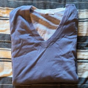 Men’s Designer XXL 2XL Malo Lightweight Blue Sweater V Neck